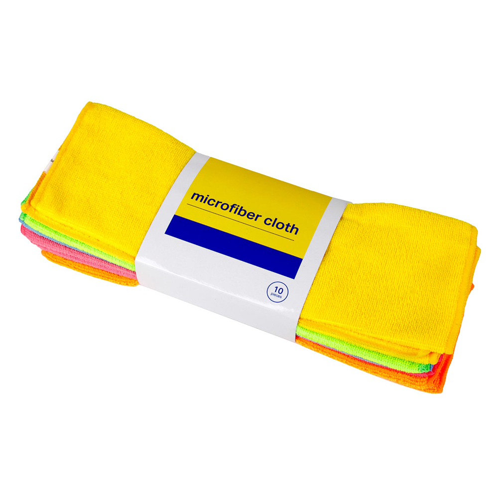 Panni In Microfibra 40x40 Cm 500g/m² - Super Assorbenti, Senza Bordi E Aloni - Gialli - 4